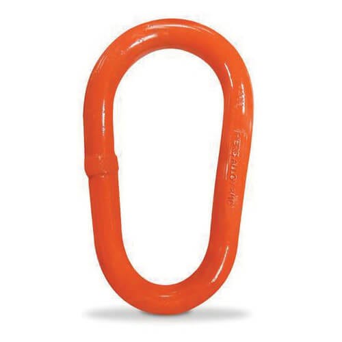 CM® 554723 Herc-Alloy® 1000 Master Link, 1-3/4 in Trade, 86000 lb Load, Pear, Alloy Steel