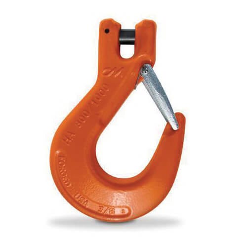 CM® 557722 Clevlok® Herc-Alloy® Dual Rated Sling Hook, 3/4 in Trade, 35300 lb Load, 80/100 Grade, Steel Alloy