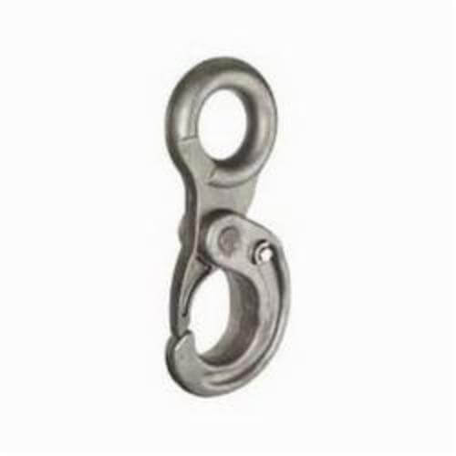 CM® 674530 Herc-Alloy® Latchlok® Hook, 5/8 in Trade, 28300 lb Load, 80 Grade, Large Eye Attachment, Steel Alloy