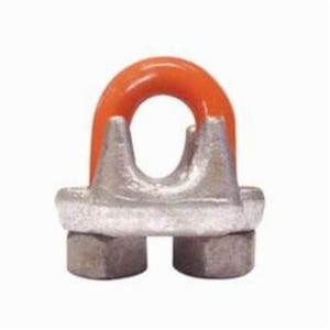 CM® M252 Wire Rope Clip, 3/4 in dia, Forged Steel, 4 Clips