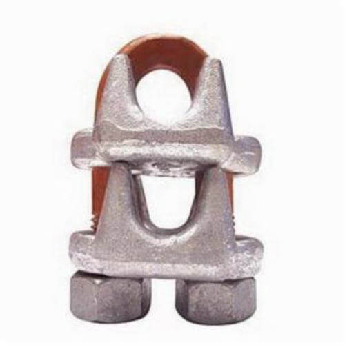 CM® M253D Piggyback Wedge Socket Clip, 7/8 in, Forged SS, 4 Clips