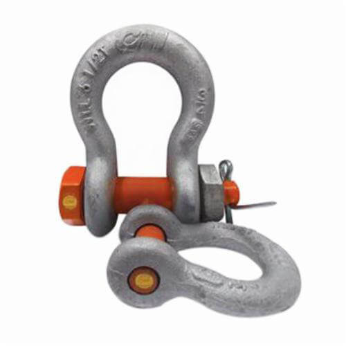 CM® M646P Anchor Shackle, 1500 lb Load, 1/4 in, 0.31 in Screw Pin