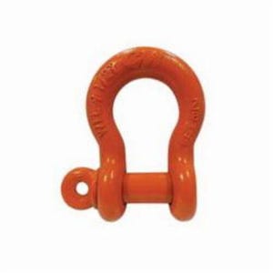 CM® M651AP Anchor Shackle, 5 ton Load, 5/8 in, 3/4 in dia Screw Pin, Orange Powder Coated