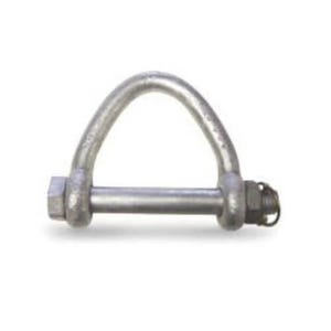 CM® M703A Web Sling Shackle with Bolt, Nut and Cotter, 3-1/4 in L, Alloy