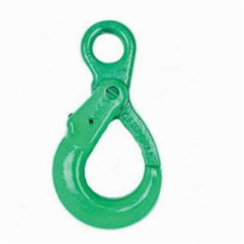 Campbell® Cam-Alloy® 5648895 Self-Locking Hook, 1/2 in Trade, 15000 lb Load, 100 Grade, Eyelet Attachment, Alloy Steel
