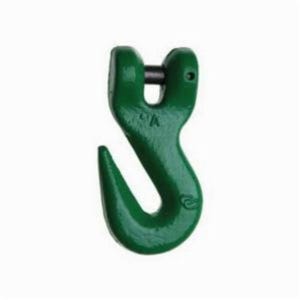 Campbell® Quik-Alloy® 5724615 Type S/C Grab Hook, 3/8 in Trade, 8800 lb Load, 100 Grade, Jaws and Clevis Attachment, Alloy Steel