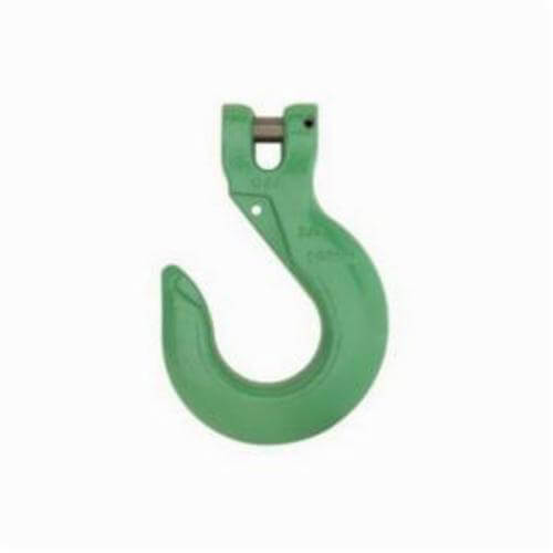 Campbell® 5746615PL Quik-Alloy® Sling Hook, 3/8 in Trade, 8800 lb Load, 100 Grade, Clevis Attachment, Alloy Steel