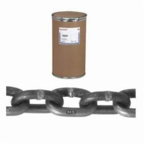 Campbell® T0121202 Proof Coil Chain, Welded, System 3 Series, Single Loop/Straight Link, Grade: 30, 3/4 in Trade, Per Foot