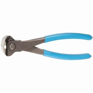 Channellock® 357 Non-Insulated Long Jaw Cutting Plier, 1-5/8 in Cutting, 11/32 in General Jaw, 7-1/2 in OAL, Plastic Dipped Handle