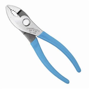 Channellock® 526 Slip Joint Plier, 0.96 in L x 1.28 in W x 0.43 in Thick Forged Alloy Steel Jaw, Serrated Surface, 3/4 in Nominal