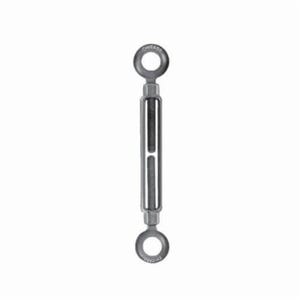 Chicago Hardware 01298 0 Class D Turnbuckle, Eye/Eye, 3/4 in Thread, 5200 lb Working, 6 in Take Up, 14-3/4 in L Close, Drop Forged Steel