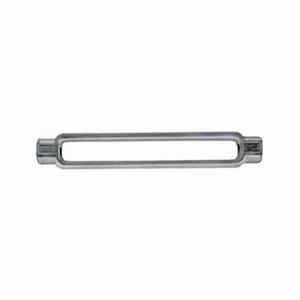 Chicago Hardware 03998 7 Class B Turnbuckle Body, 3/4 in Thread, 5200 lb Working, 6 in Take Up, 8-1/4 in L Close, Drop Forged Steel