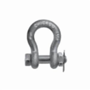 Chicago Hardware 20630 3 Class 3 Anchor Shackle, 2 ton Load, 1/2 in, 5/8 in dia Bolt Pin, Hot Dipped Galvanized