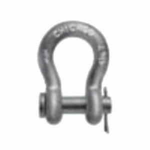 Chicago Hardware 21135 2 Class 1 Anchor Shackle, 3.25 ton Load, 5/8 in, 3/4 in dia Round Pin, Hot Dipped Galvanized