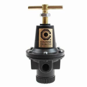 Coilhose® 8804 Series 88 Heavy Duty Standard Compressed Air Regulator, 1/2 in FNPT, 80 CFPM Flow Rate, 0 to 125 psi Pressure