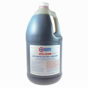 Coilhose® ATL128W Air Tool Lubricant, 128 oz Jug, Petroleum Distillates, Liquid, Dark Amber