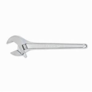 Crescent® AC215BK Second Generation Standard Adjustable Wrench, 1.688 in Wrench, 15 in OAL, Heat Treated Alloy Steel Body