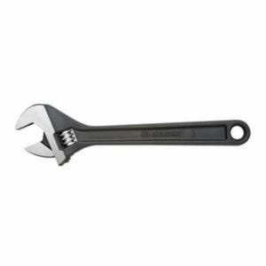 Crescent® AT210BK Adjustable Wrench, Second Generation Standard, 1.313 in Wrench Opening, 10 in OAL, Cushion Grip/Non-Slip Grip