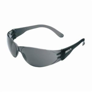 MCR Safety CL112 Checklite® Value Safety Glass, Duramass® Hard Coat, Gray Lens, Wrap Around Frame, Gray, Polycarbonate Frame and Lens