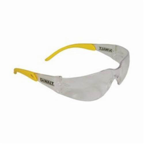 DeWALT® by Radians® DPG54-9D Protector™ Safety Glasses, Hard Coat/Impact-Resistant, Indoor/Outdoor Lens, Plastic Wrap Around Frame