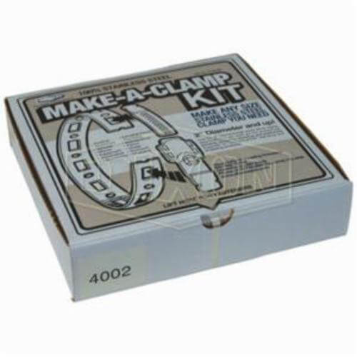 Dixon® 4002 Worm Gear Make-A-Clamp Kit, SS