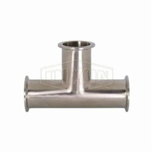 Dixon® Clamp Tee, Series: B7MP, Fitting/Connector Type: Tee, 3/4 in Nominal Size, 316L Stainless Steel, 5 in L, Domestic