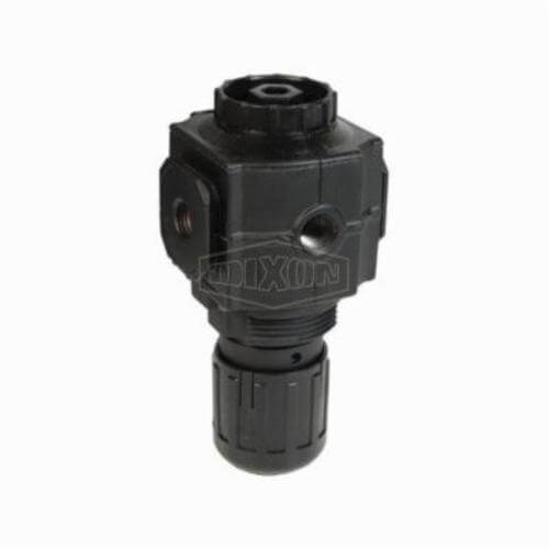 Norgren® by Dixon® R73G-3R Excelon® 1 Series Relieving Compact Regulator Without Gauge, 3/8 in PTF, 144 scfm