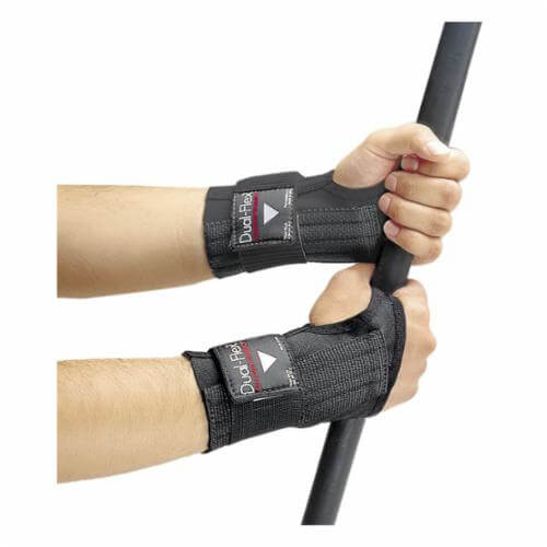 Allegro® 7212-02 Dual-Flex™ Medium, Elastic/Hook and Loop Closure, Black