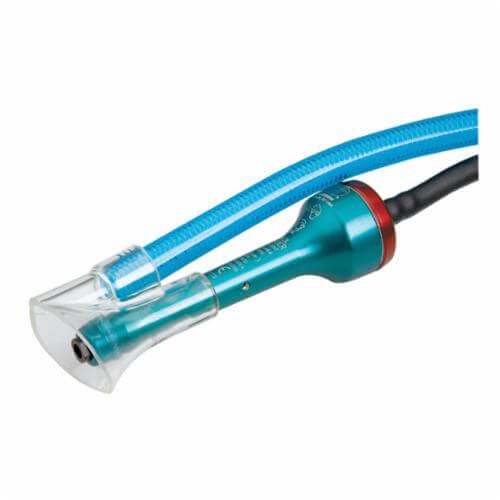 Dynabrade® 51622 Central Vacuum Straight Line Air Pencil Grinder with Red Tool Cap, 1/8 in Collet, 0.1 hp, 8 scfm Air Flow, 90 psi