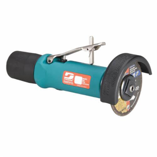 Dynabrade® 52435 Straight Line Cut-Off Wheel Tool, 3 in dia Wheel, 20000 RPM Speed, 27 CFM Air Flow, 90 psi
