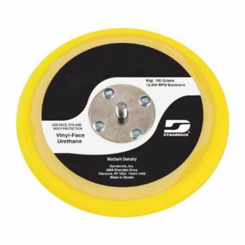 Dynabrade® 56205 Medium Density Non-Vacuum Backing Pad, 5 in dia Pad, PSA Attachment