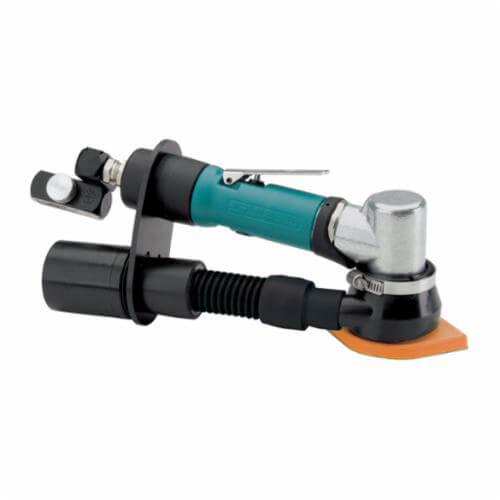 Dynabrade® Dynafine® 58017 Central Vacuum Detail Sander, 0.12 hp, 20 scfm Air Flow, 90 psi