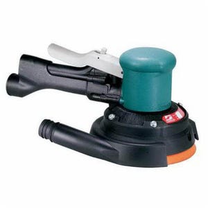 Dynabrade® 58445 Non-Vacuum Two-Hand Gear Driven Sander, 8 in, 23 scfm Air Flow, 90 psi, 900 RPM Speed Setting