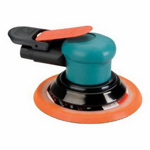 Dynabrade® Dynorbital-Spirit® 59010 Non-Vacuum Random Orbital Sander, 6 in Round Pad, 14 scfm Air Flow, 90 psi