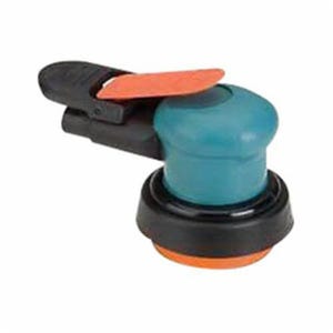 Dynabrade® Dynorbital-Spirit® 59114 Central Vacuum Random Orbital Sander, 3 in Round Pad, 14 scfm Air Flow, 90 psi