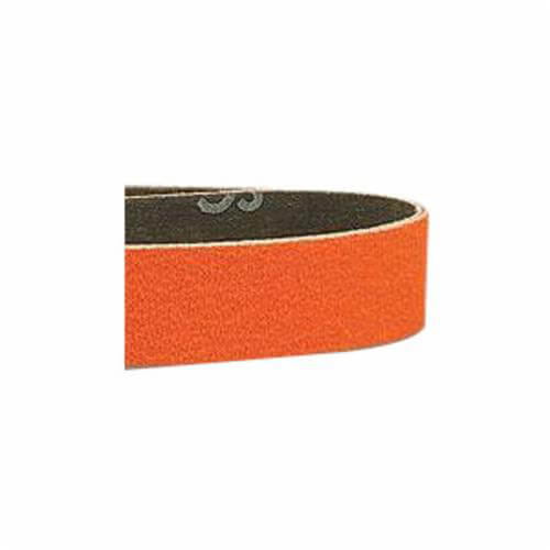 Dynabrade® DynaCut™ 79149 Coated Abrasive Belt, 1/2 in W x 24 in L, 80 Grit, Medium, Premium Ceramic Abrasive, Cloth Backing