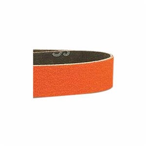 Dynabrade® DynaCut™ 79149 Coated Abrasive Belt, 1/2 in W x 24 in L, 80 Grit, Medium, Premium Ceramic Abrasive, Cloth Backing