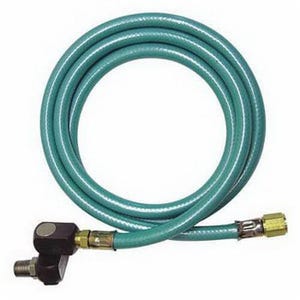 Dynabrade® 94855 Snubber Hose, Use with Vacuum and Air Line Accessories, 1/4 in MNPT Fitting, 60 in L Hose, 1/2 in Hose OD