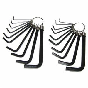 Dynabrade® 96341 Standard Hex Key Wrench Set, Use with 91000 Full Service Repair Station/Air Power Tool