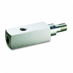 Enerpac® GA-3 GA Series Gauge Adaptor, 3/8 in FNPT, 700 Bars Pressure, 1/4 in Port Gauge, for Use with GA Series Pressure Gauges