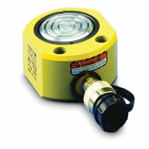 Enerpac® RSM-200 Flat-Jac® Low Height Single Acting Spring Return Hydraulic Cylinder, 20 ton Capacity, 2 in dia Rod, 10000 psi