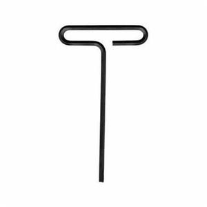 Eklind® 31608 Hex Key, Hex Drive, Standard Grip/Loop T-Handle Handle, Alloy Steel, Black Oxide