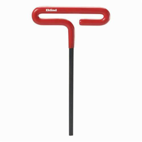 Eklind® 51610 Hex Key, Hex Drive, Cushion Grip/Loop T-Handle Handle, Alloy Steel, Black Oxide