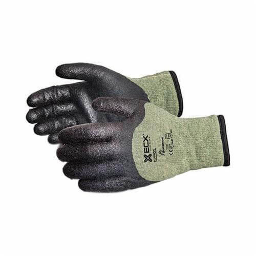 Superior Glove® SCXTAPVC/L ParaActiv Pro™ Winter Cut-Resistant Gloves, L, PVC Coating, Kevlar® Nylon Blended/Steel