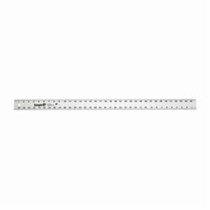 Empire® 4003 Heavy Duty Straight Edge Ruler, Imperial Measuring System, Graduations 1/16 in, Aluminum