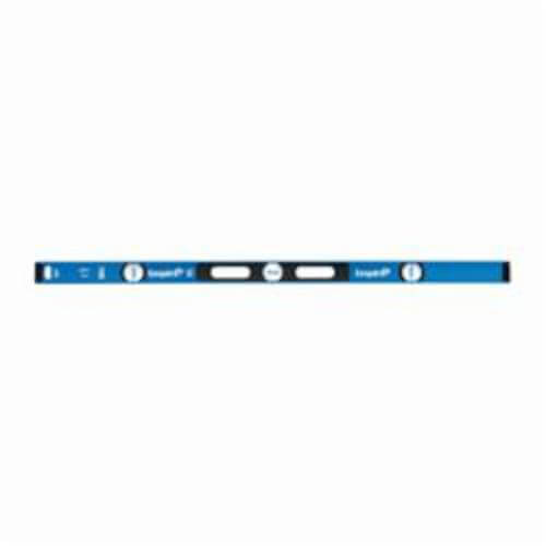 Empire® 500.48 True Blue® E55 Non-Magnetic I-Beam Level, 48 in L, 3 Vials, Aluminum