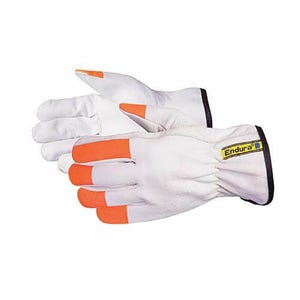 Superior Glove® 378GOTXL Endura® Lightweight General Purpose Gloves, XL, Leather, Goatskin Leather Palm, Grain Goatskin Leather