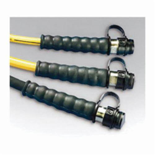 Enerpac® HC-9206 High Pressure Hydraulic Hose 900, 3/8 in, NPTF x CH-604, 6 ft L, 10000 psi, Heavy Duty Rubber