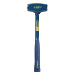 Estwing® B3-4LBL Drilling Hammer, 16 in OAL, Polished Face, 4 lb Steel Head, Steel/Nylon Handle