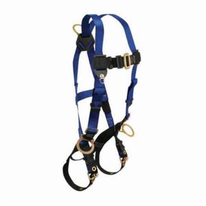 FallTech® 7018XL Standard Non-Belted Harness, XL, 425 lb Load, Polyester Strap, Tongue Leg Strap Buckle,